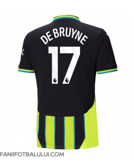 Manchester City Kevin De Bruyne #17 Tricou Fotbal Replică 2024-25 Barbati Deplasare